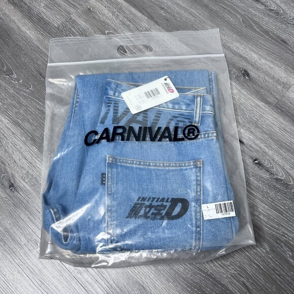 NWT Carnival x Initial D AE86 Denim Size L - Picture 13 of 16